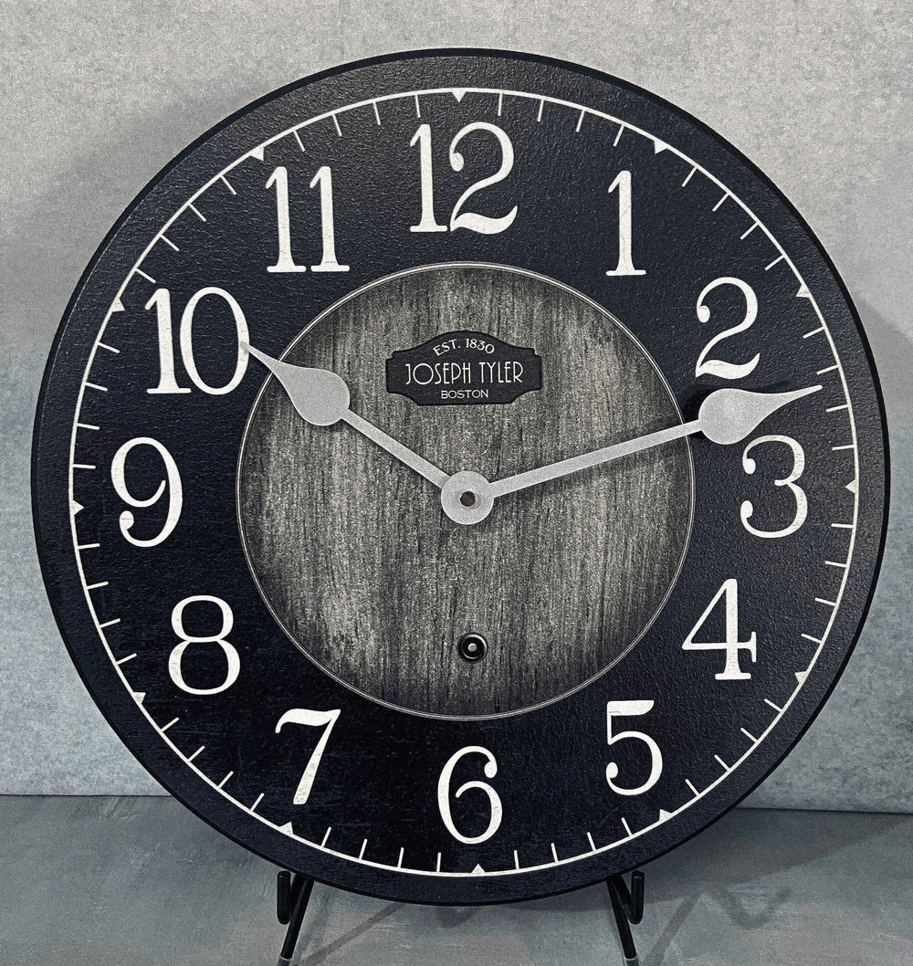 Navy & Gray Wall Clock - CustomBigClocks