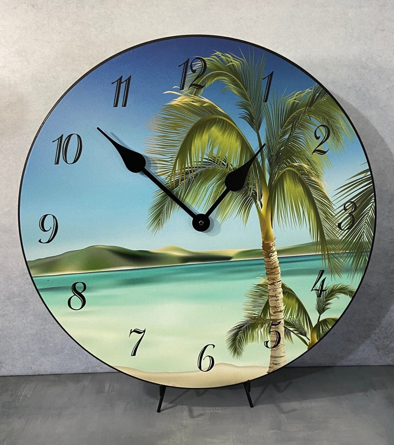 Beach Wall Clock 2 - CustomBigClocks