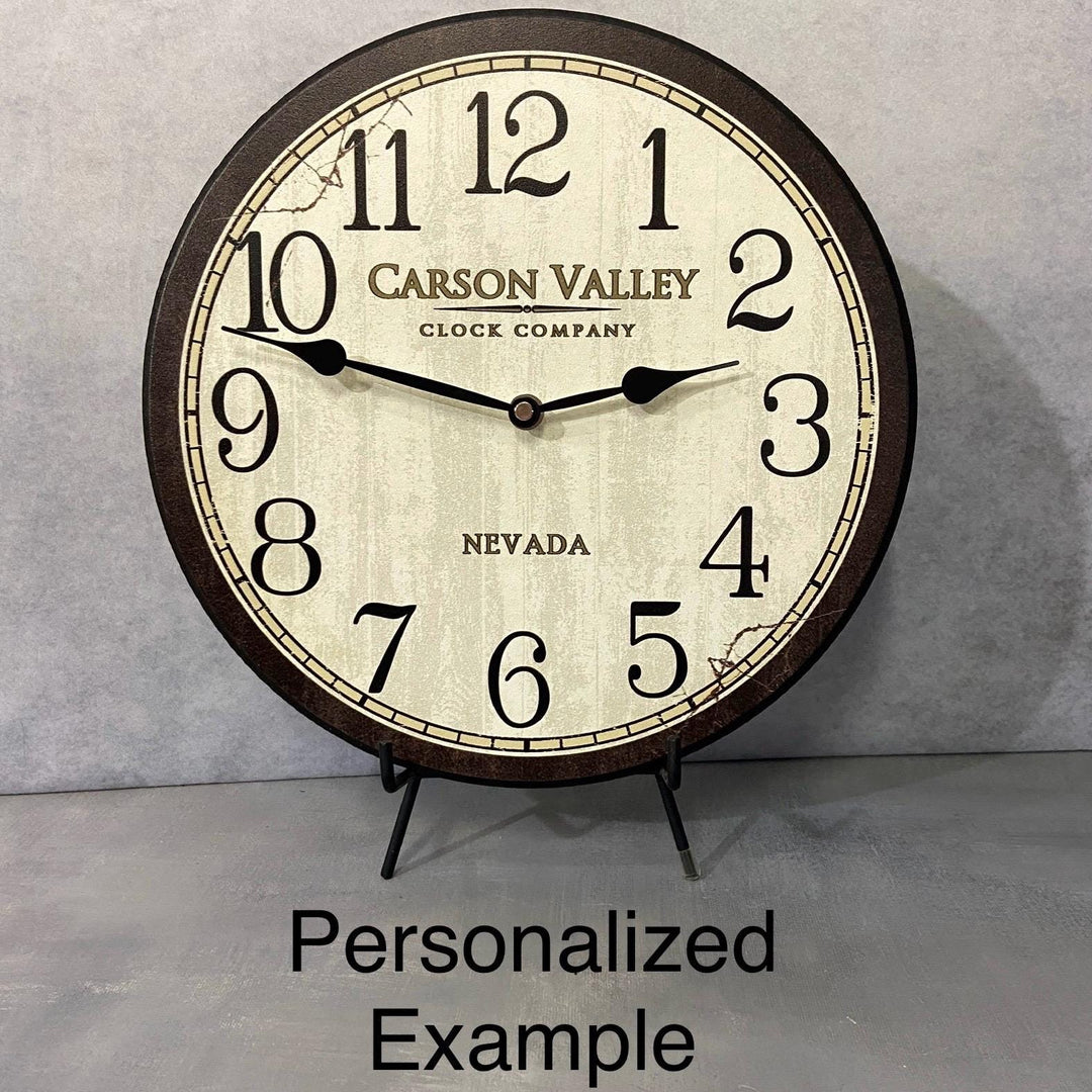 Mercantile Wall Clock - CustomBigClocks