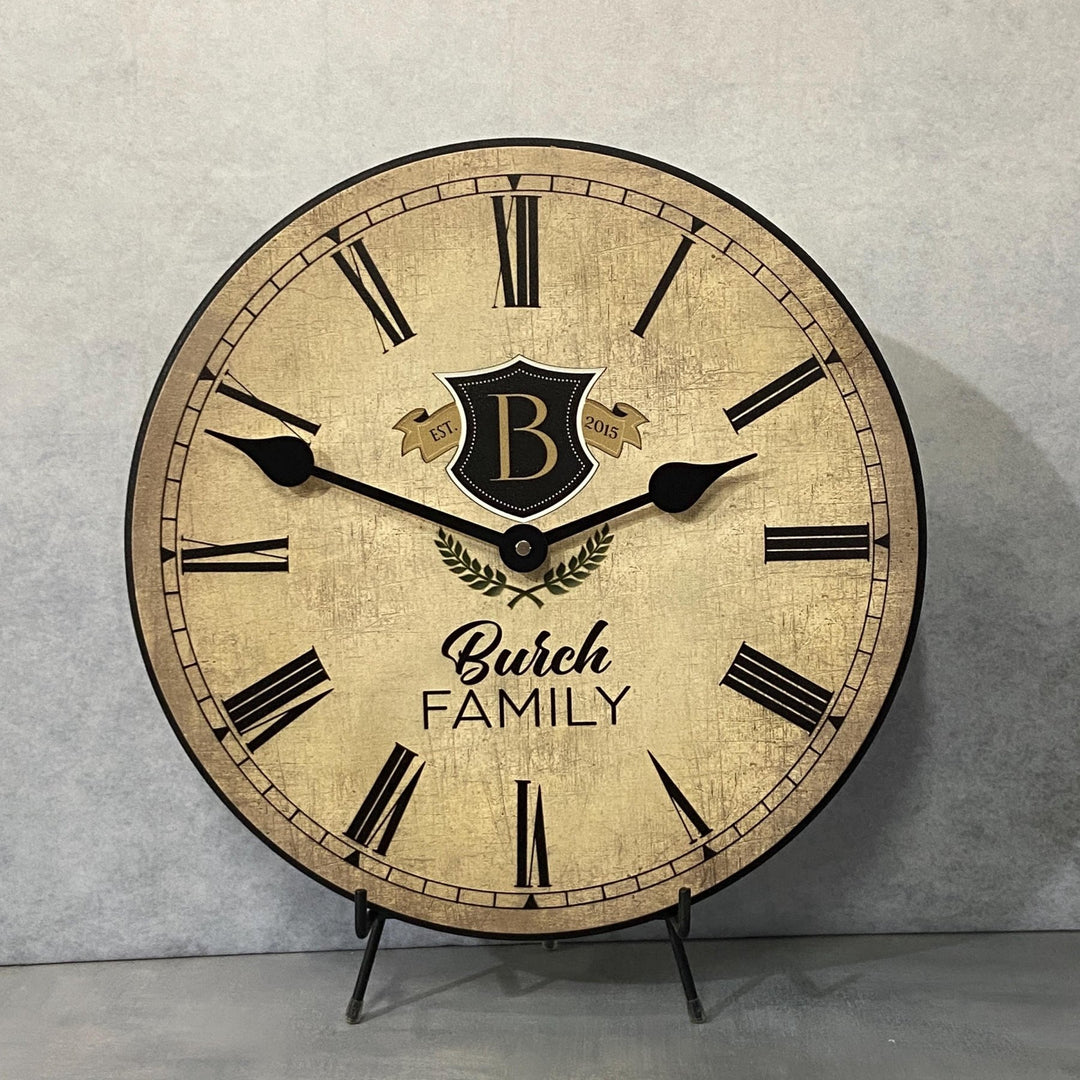 Country Club Personalized Wall Clock - CustomBigClocks