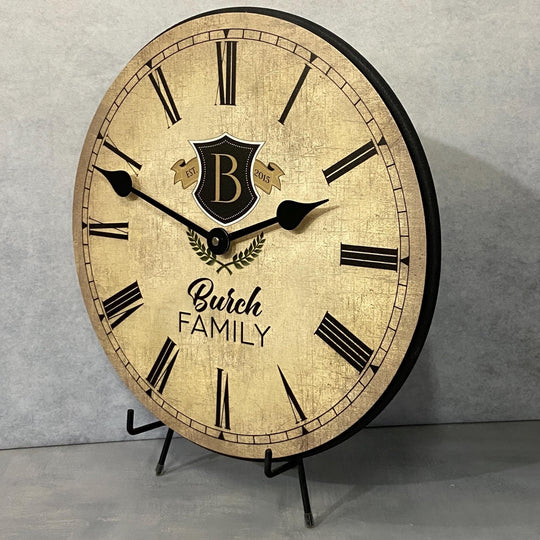 Country Club Personalized Wall Clock - CustomBigClocks