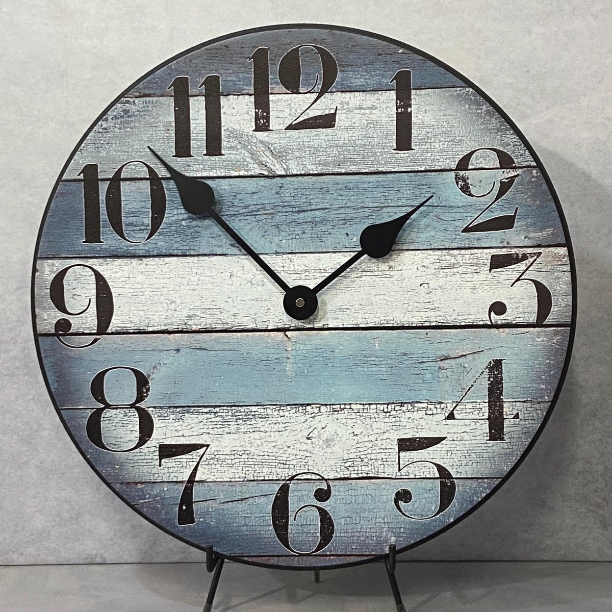 Nantucket Blue Wall Clock - CustomBigClocks
