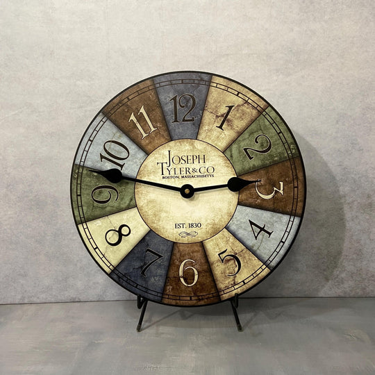 Le Belle Bleue Wall Clock - CustomBigClocks