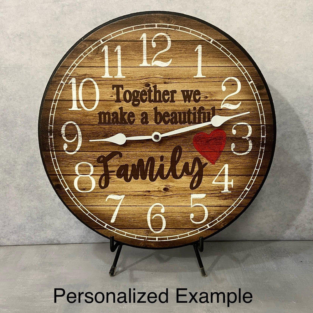 Love Is Kind Wall Clock - CustomBigClocks