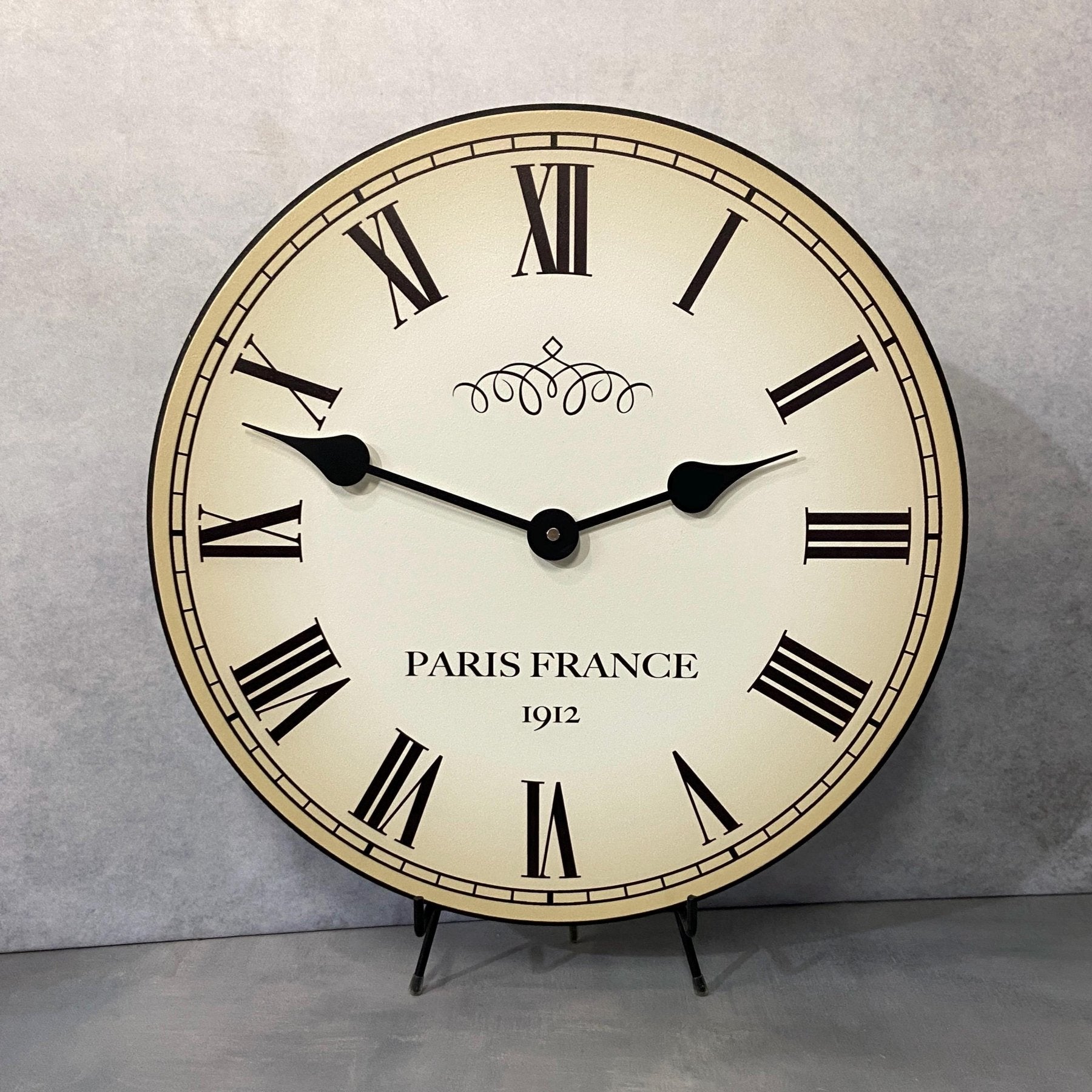 Paris Wall Clock - CustomBigClocks