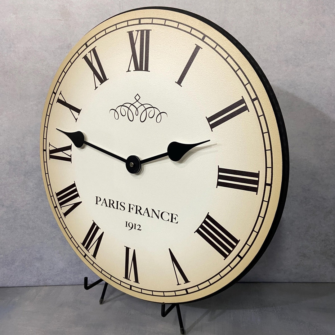 Paris Wall Clock - CustomBigClocks