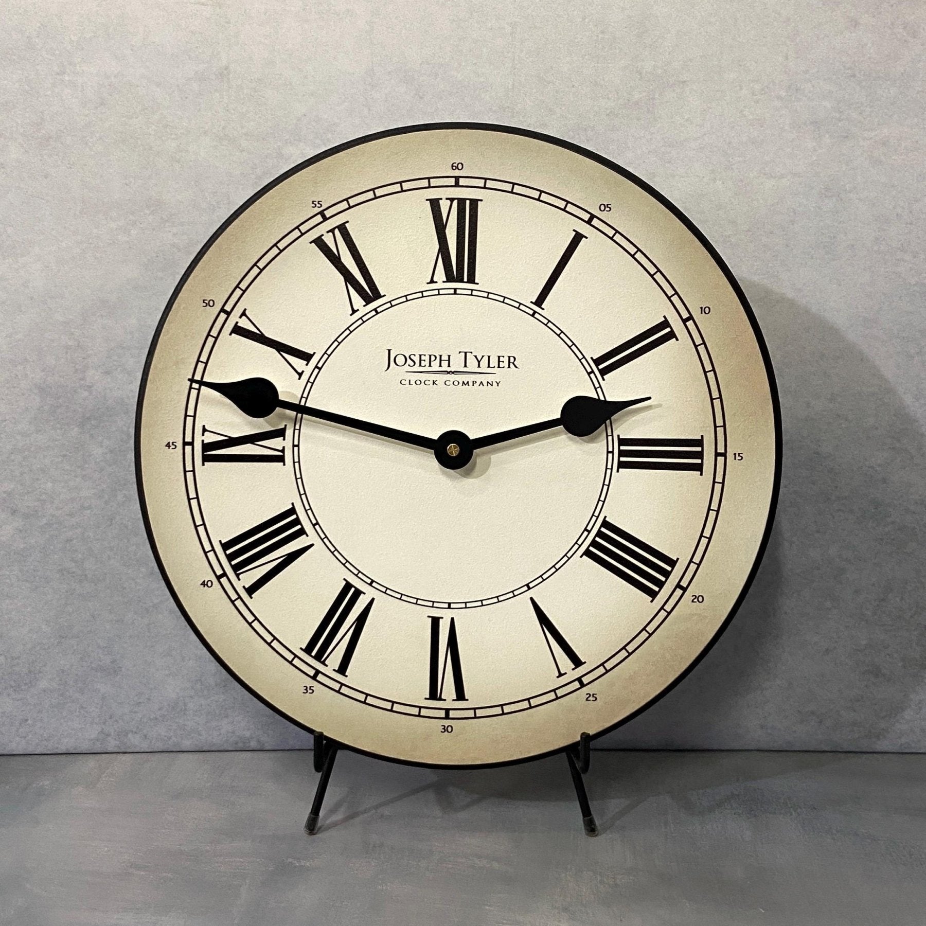 Classy Parchment Wall Clock8 Sizes!! - CustomBigClocks