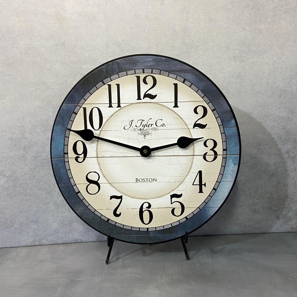 Carolina Blue Wall Clock - CustomBigClocks