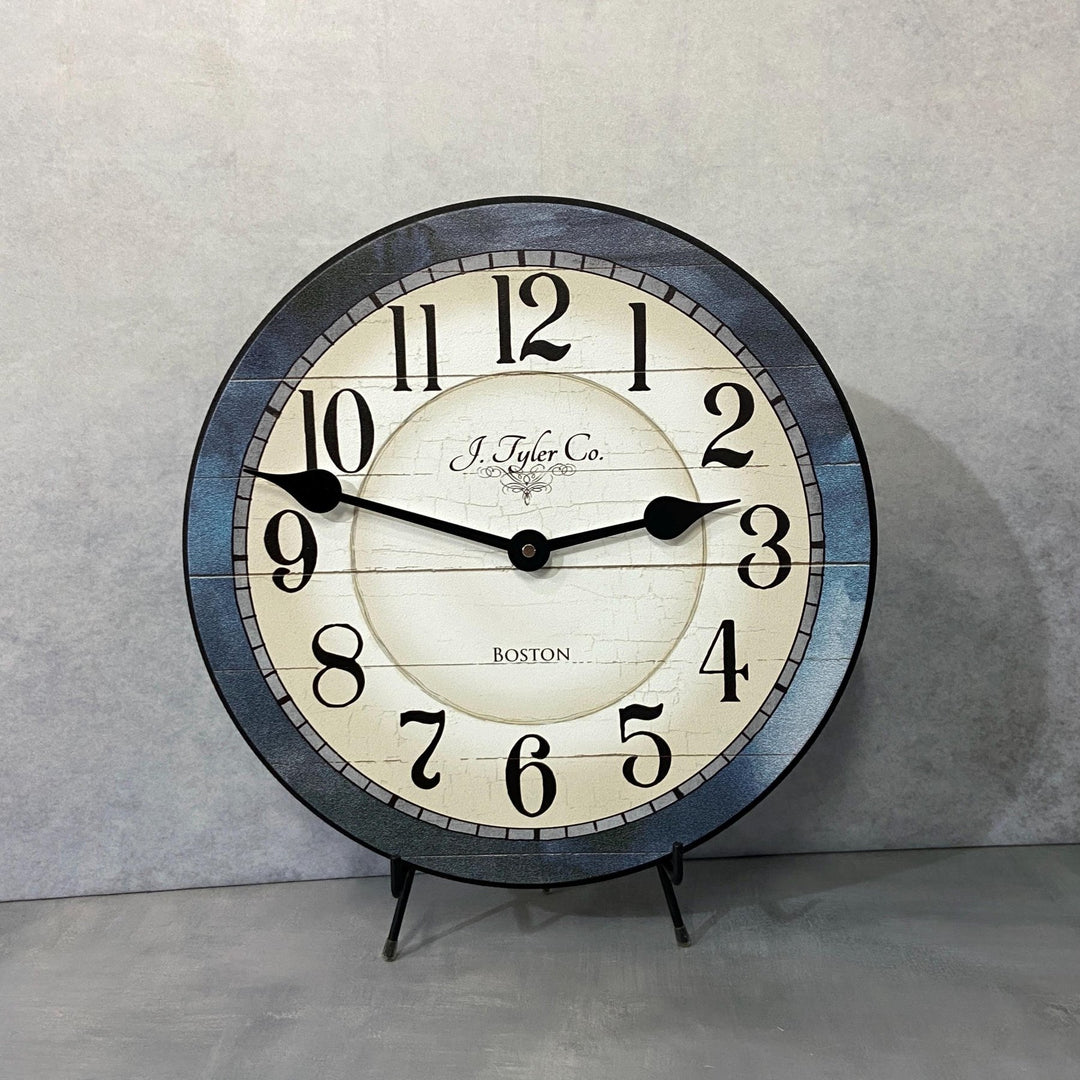 Carolina Blue Wall Clock - CustomBigClocks