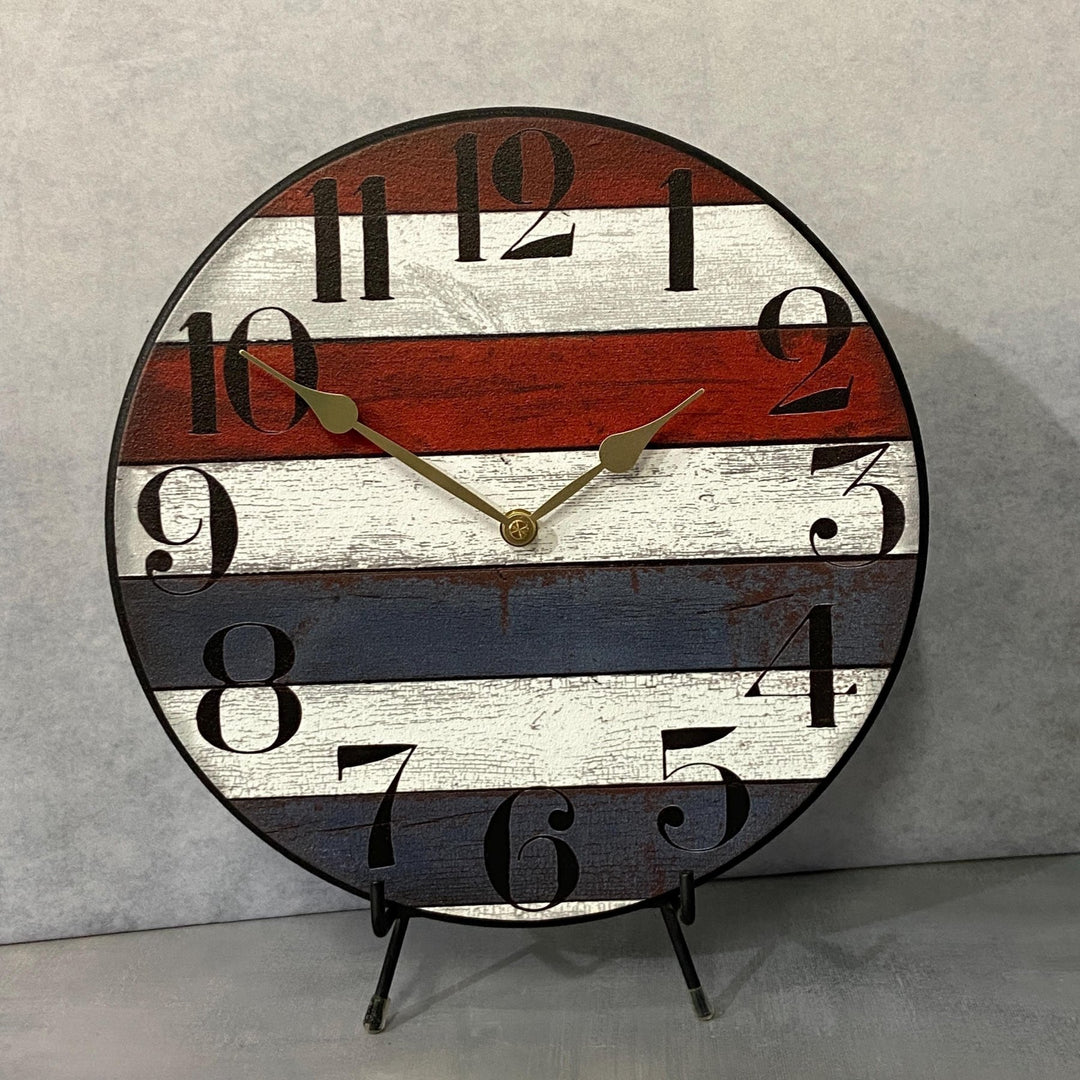 Patriotic Clock - CustomBigClocks