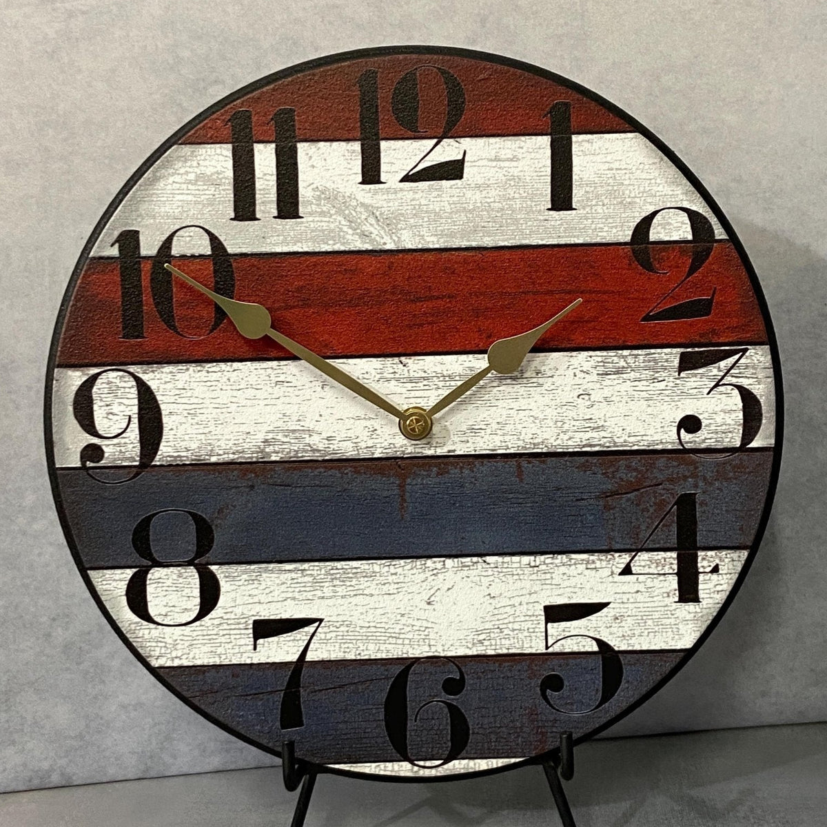 Patriotic Clock - CustomBigClocks