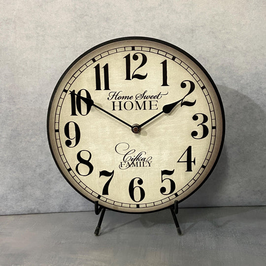 Home Sweet Home Clock - CustomBigClocks