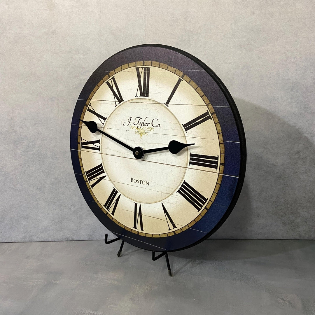 Carolina Navy Wall Clock - CustomBigClocks