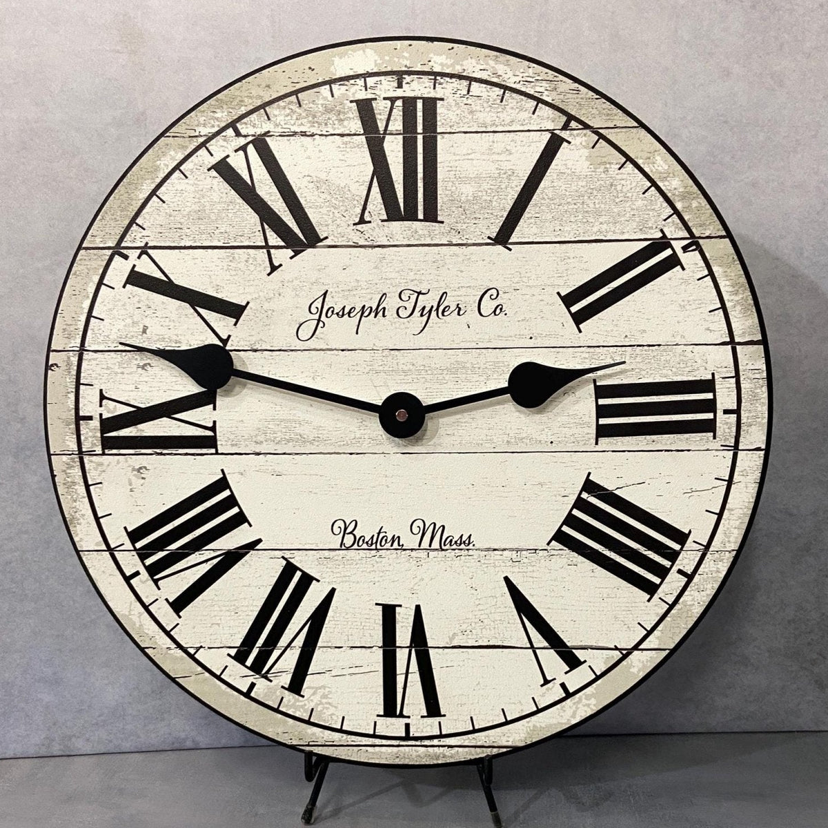 American Tyler Ivory Wall Clock - CustomBigClocks