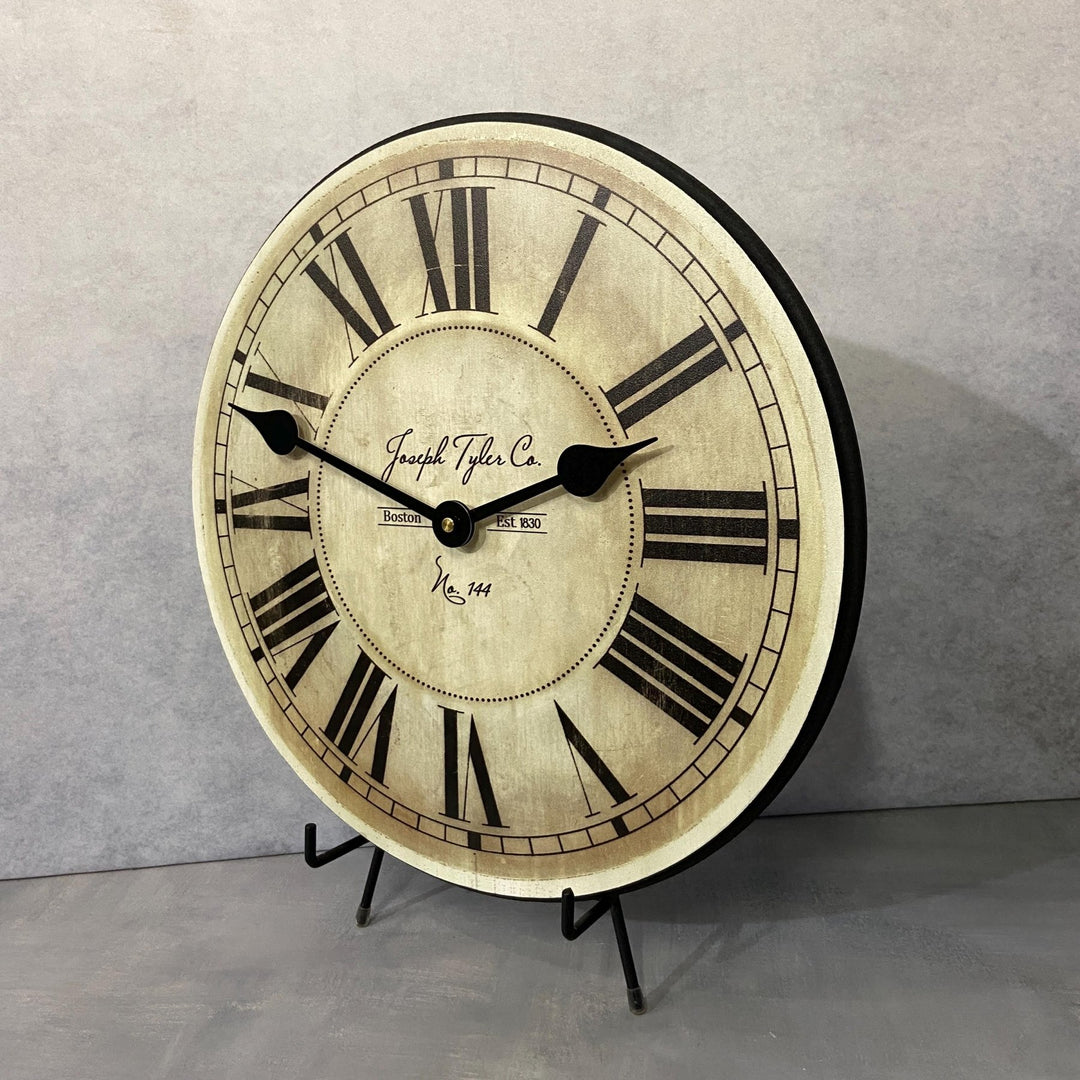 Parson Parchment Wall Clock - CustomBigClocks