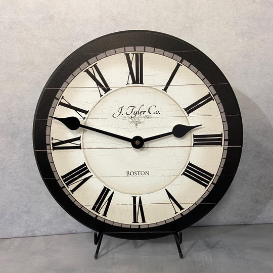 Carolina Black Wall Clock - CustomBigClocks