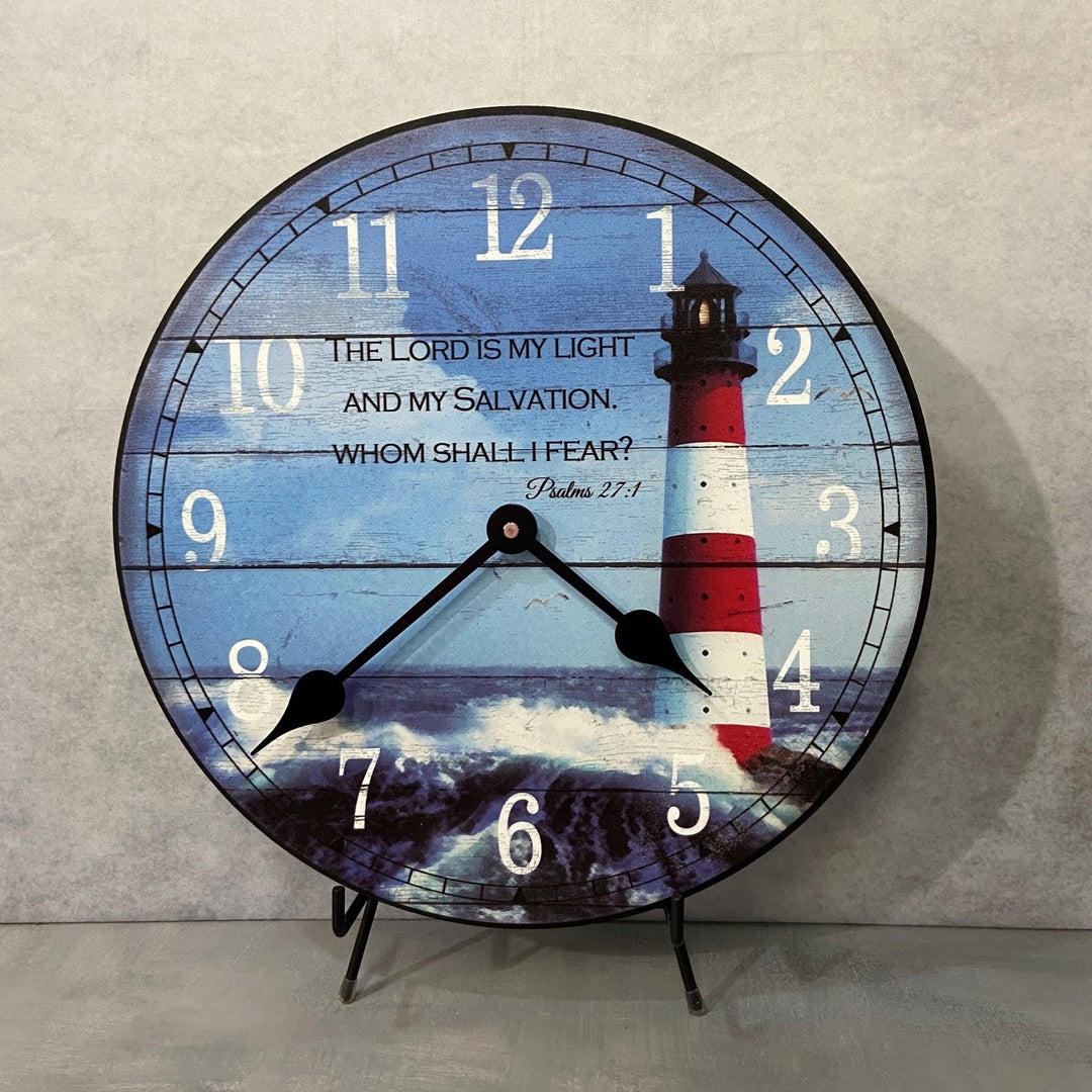 Lighthouse Wall Clock - CustomBigClocks