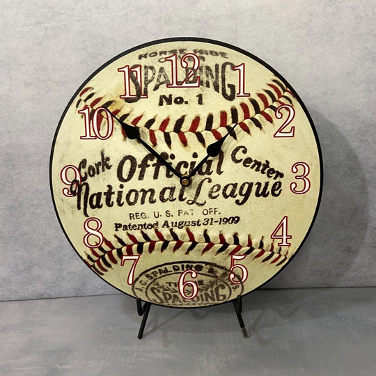 Baseball League Wall Clock - CustomBigClocks