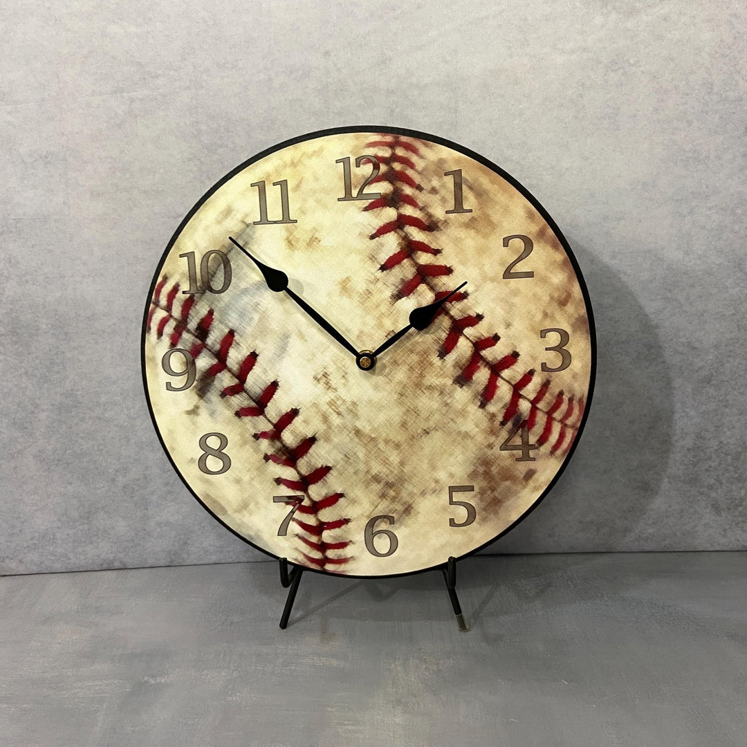 Baseball Wall Clock - CustomBigClocks