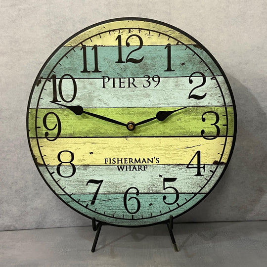 Pier 39 Wall Clock - CustomBigClocks