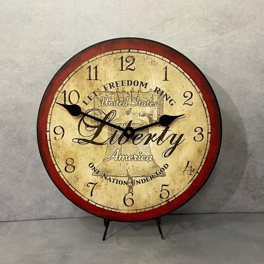 Liberty Bell Wall Clock - CustomBigClocks