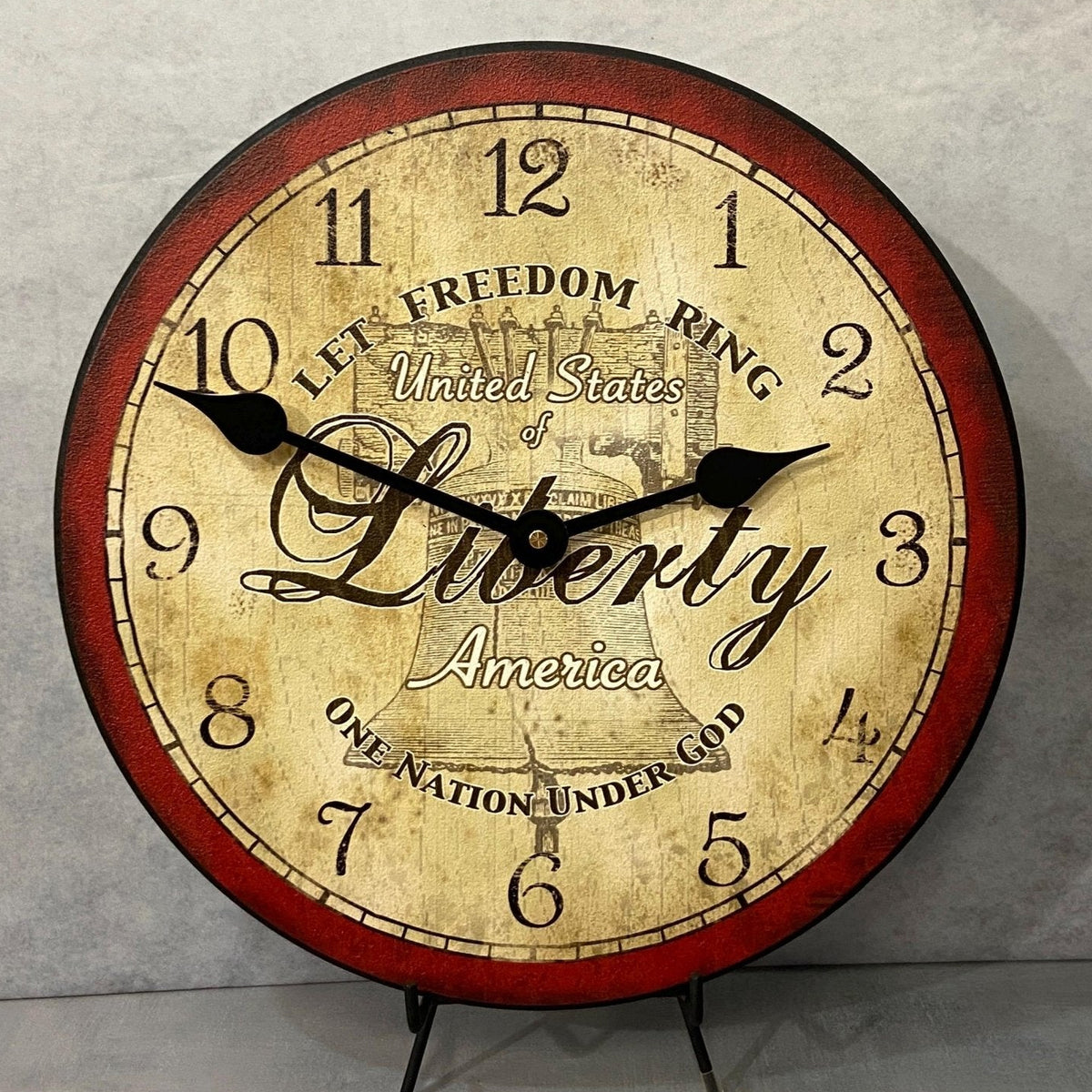 Liberty Bell Wall Clock - CustomBigClocks