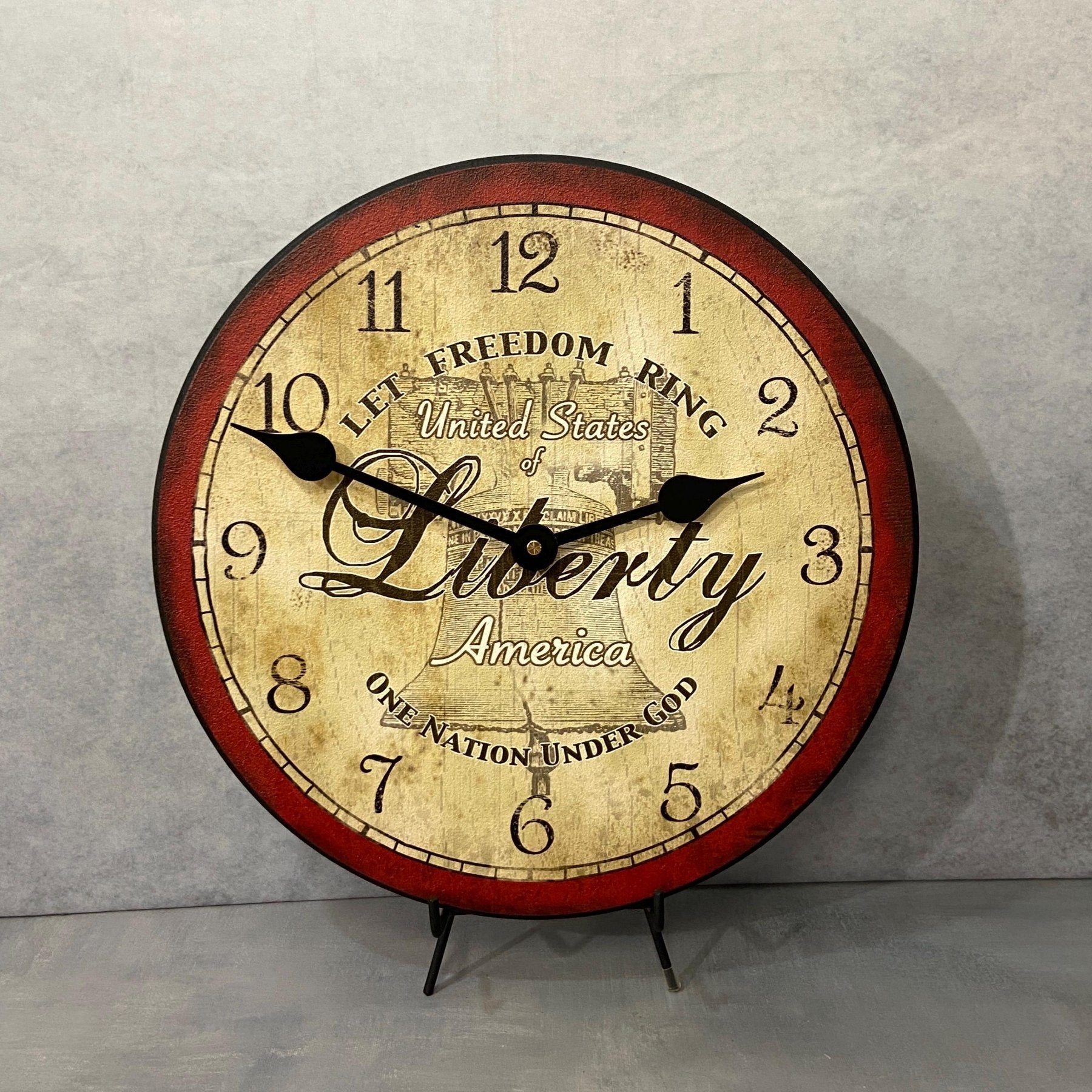 Liberty Bell Wall Clock - CustomBigClocks