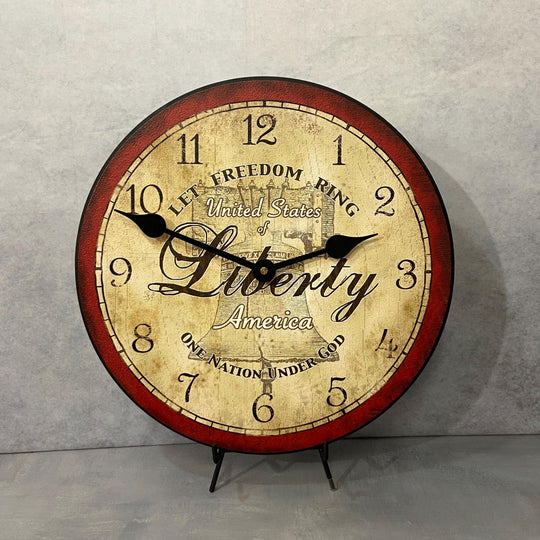 Liberty Bell Wall Clock - CustomBigClocks