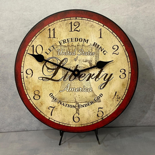 Liberty Bell Wall Clock - CustomBigClocks