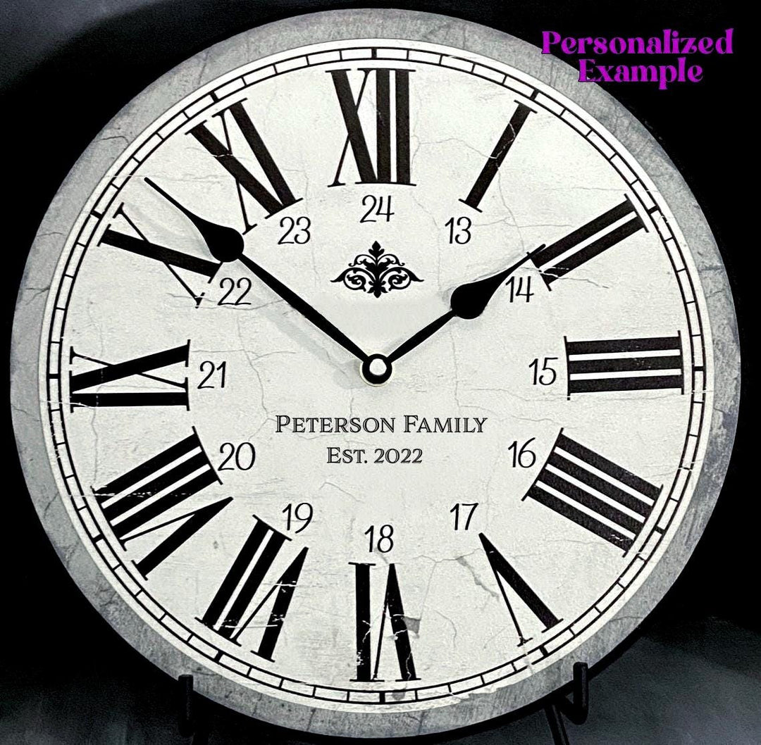 Hotel Paris Voltaire Wall Clock - CustomBigClocks