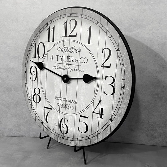 Harbor Gray Wall Clock - CustomBigClocks