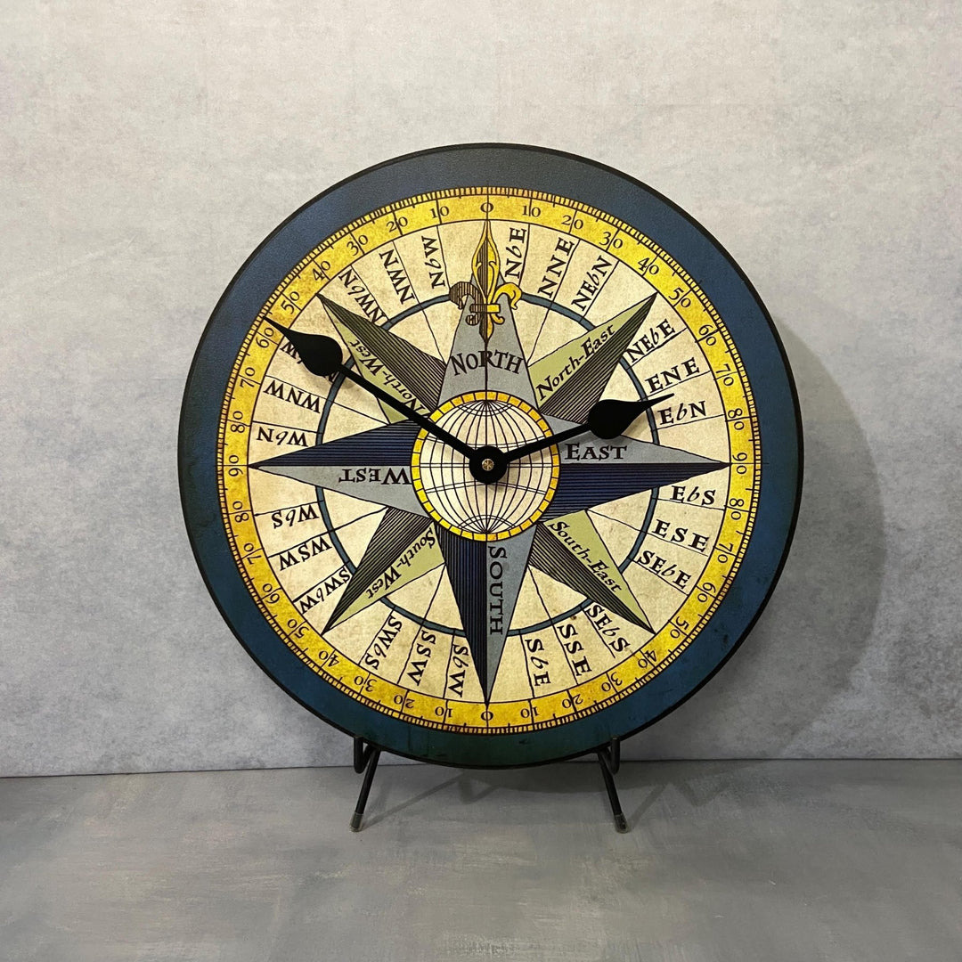 Compass Wall Clock - CustomBigClocks