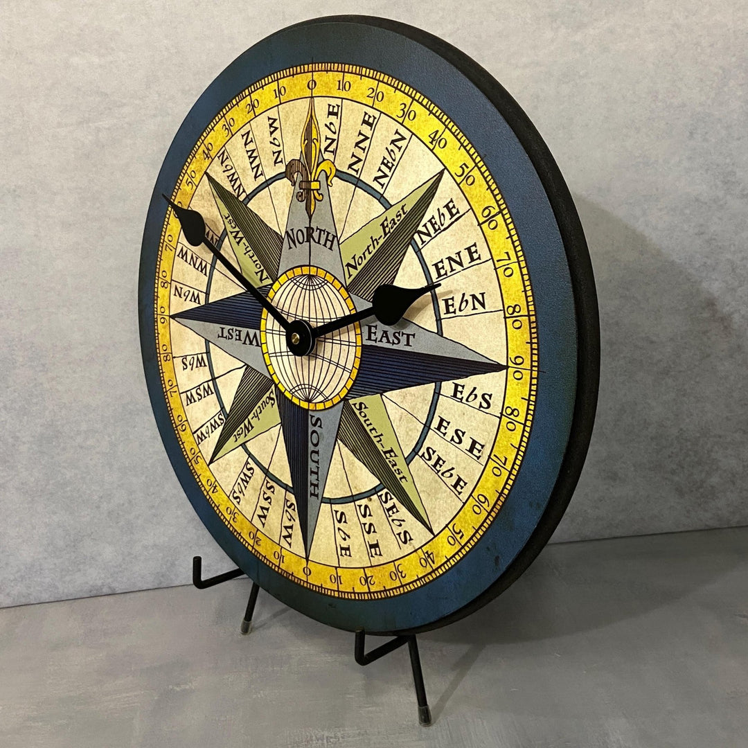 Compass Wall Clock - CustomBigClocks