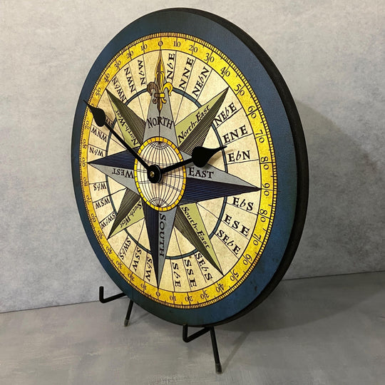 Compass Wall Clock - CustomBigClocks