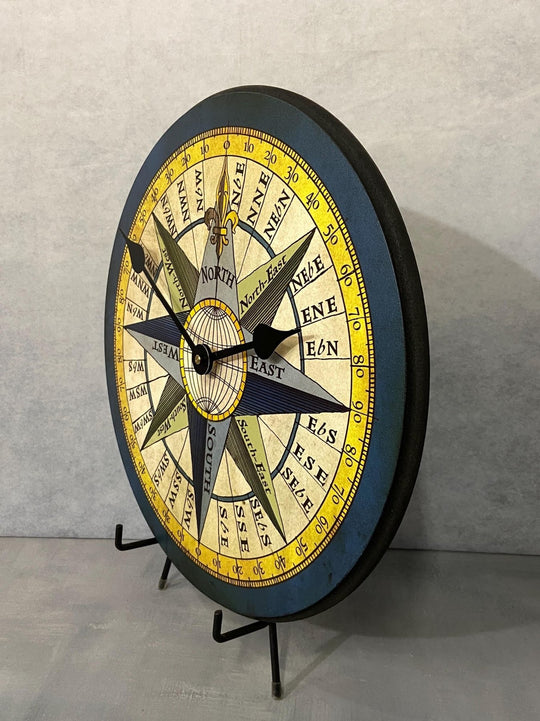 Compass Wall Clock - CustomBigClocks