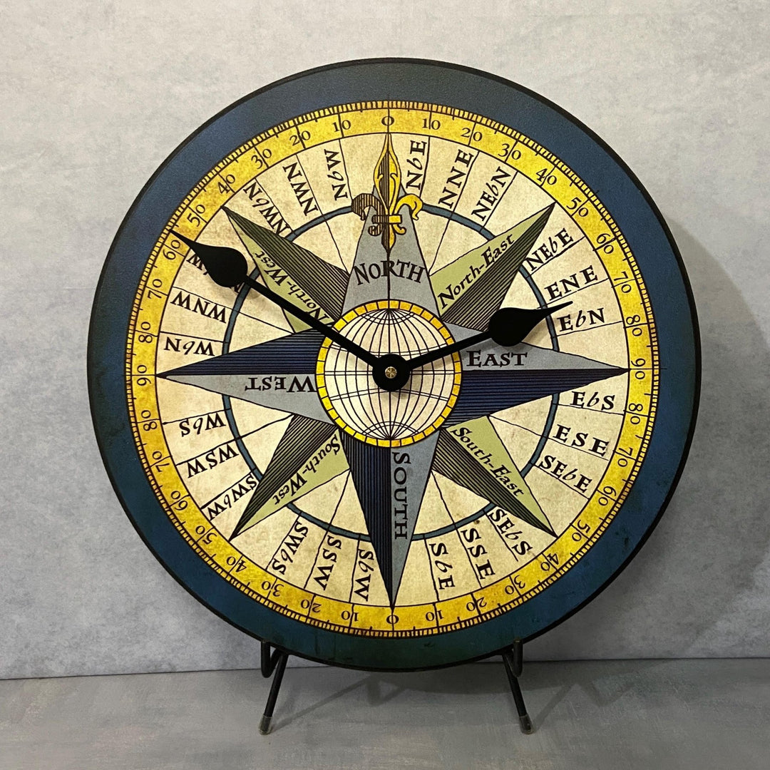 Compass Wall Clock - CustomBigClocks