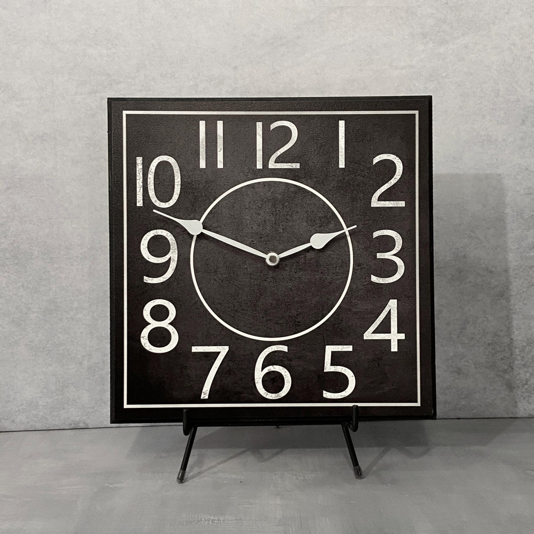 Modern Square Wall Clock - CustomBigClocks