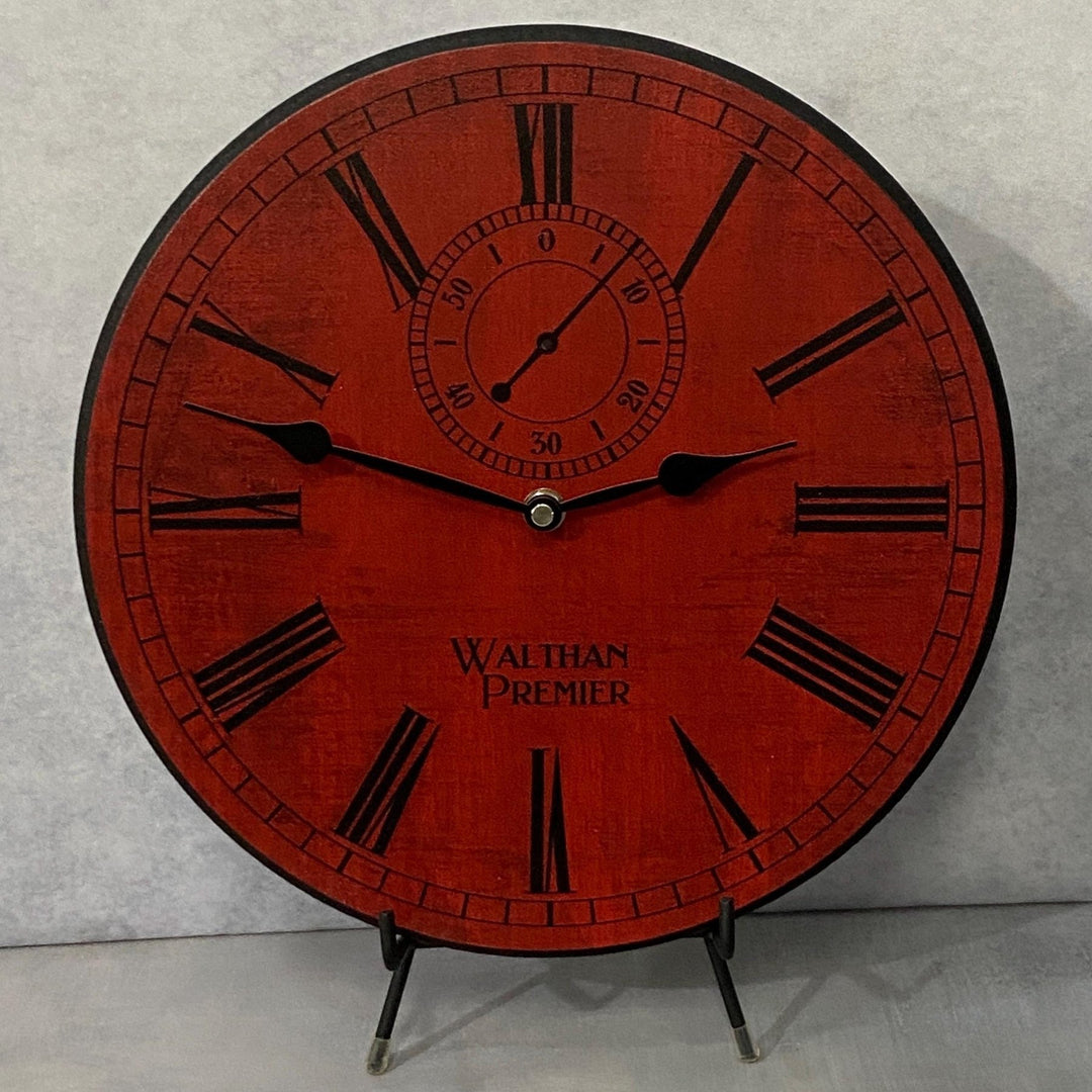 Alston Red Clock - CustomBigClocks
