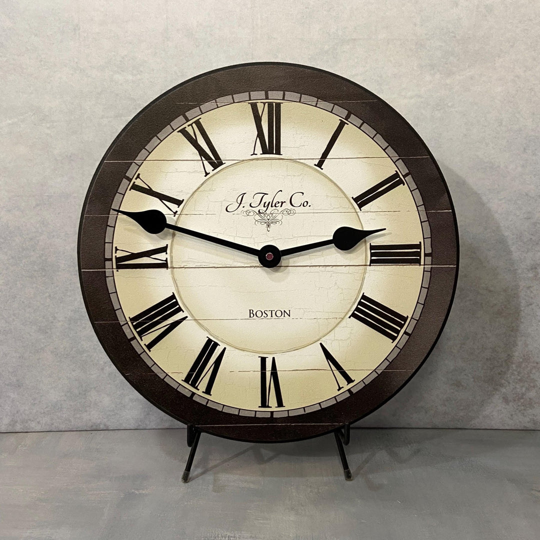 Carolina Gray Wall Clock - CustomBigClocks