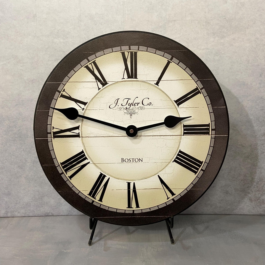 Carolina Gray Wall Clock - CustomBigClocks