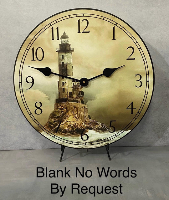Lighthouse Wall Clock 2 - CustomBigClocks