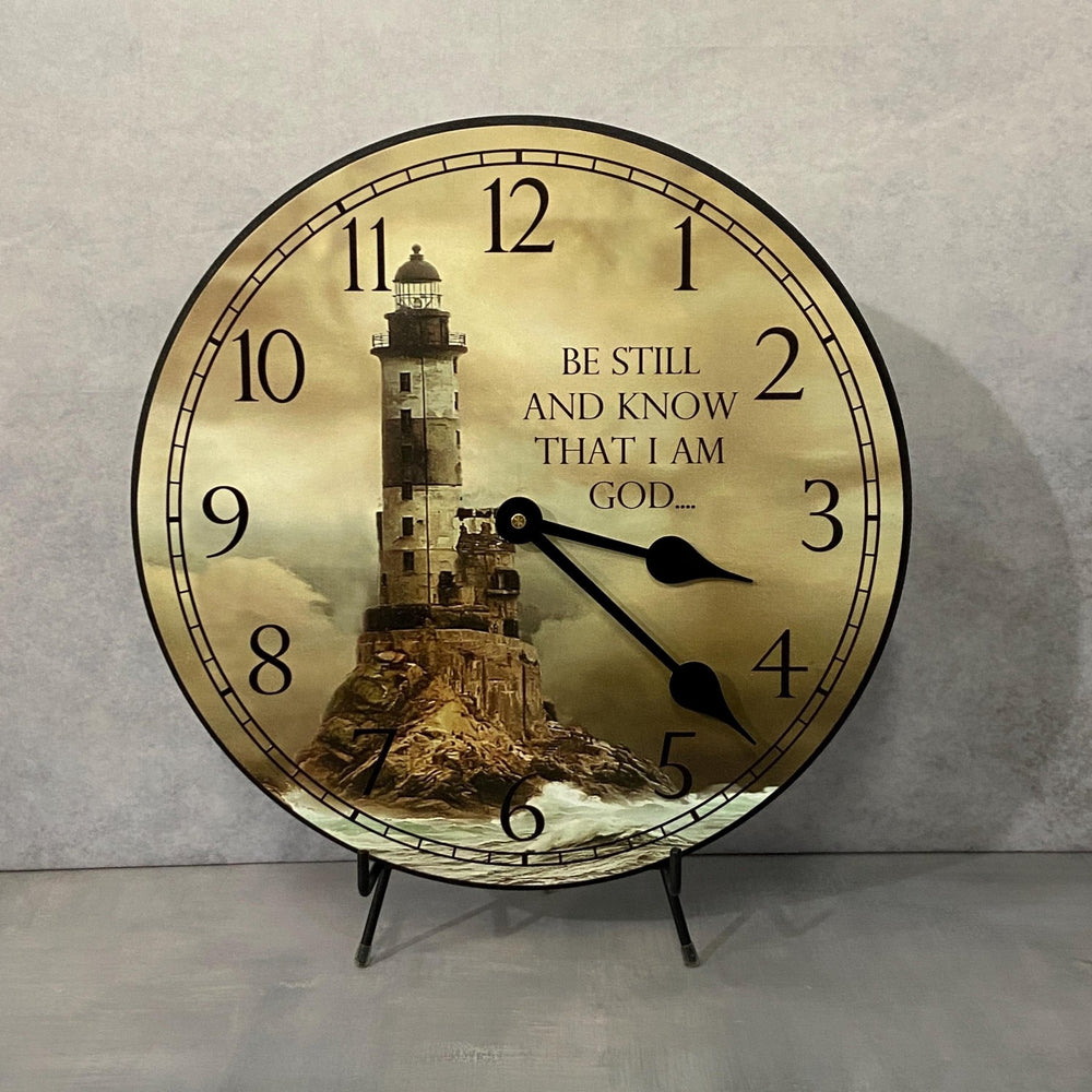 Lighthouse Wall Clock 2 - CustomBigClocks