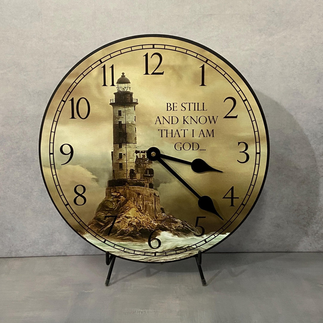 Lighthouse Wall Clock 2 - CustomBigClocks