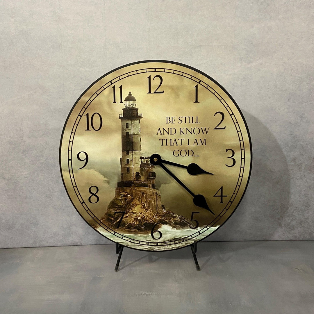 Lighthouse Wall Clock 2 - CustomBigClocks