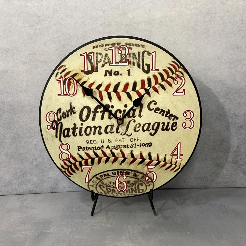 Baseball League Wall Clock - CustomBigClocks