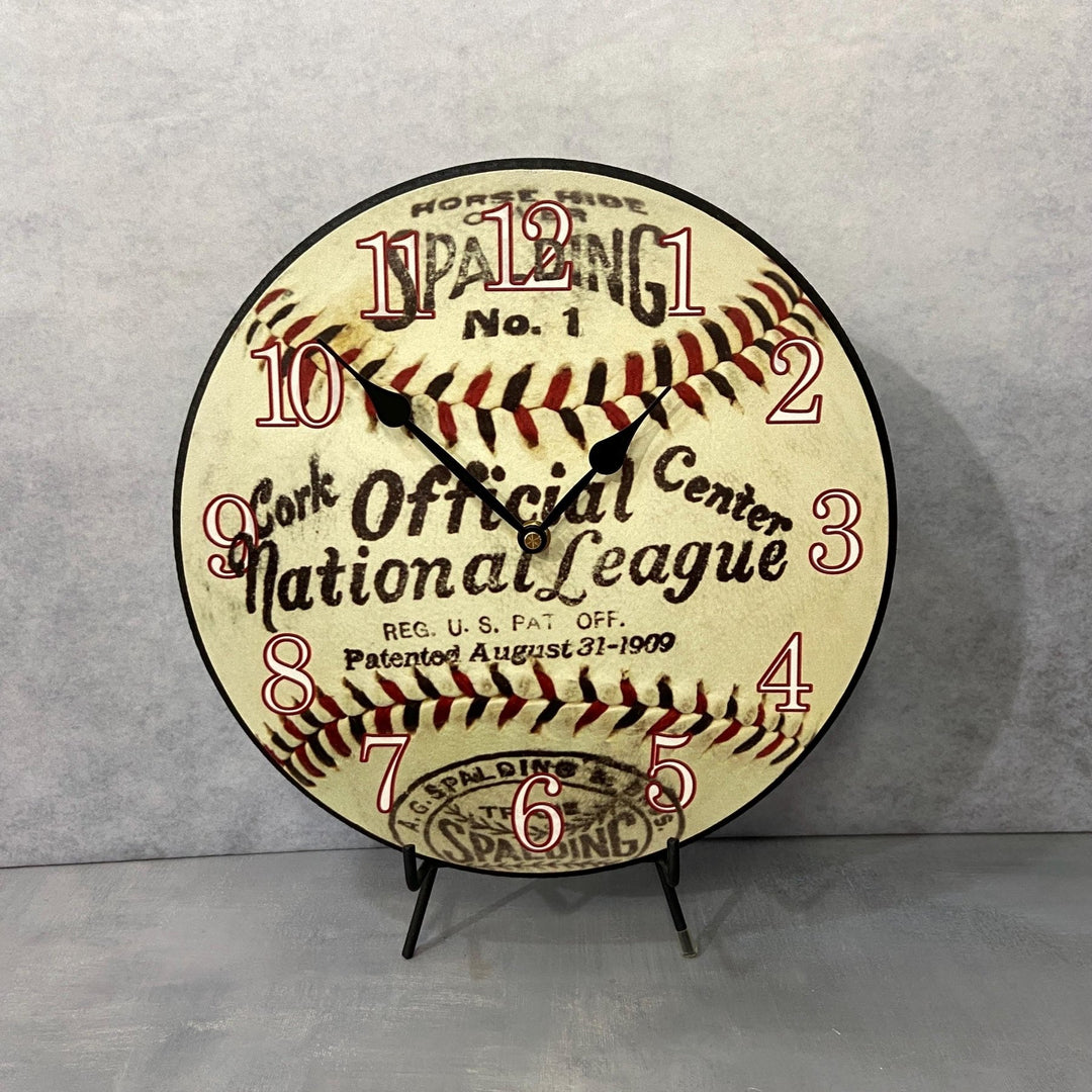 Baseball League Wall Clock - CustomBigClocks