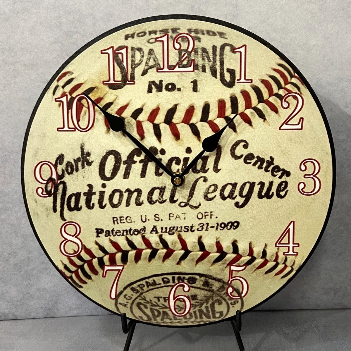 Baseball League Wall Clock - CustomBigClocks