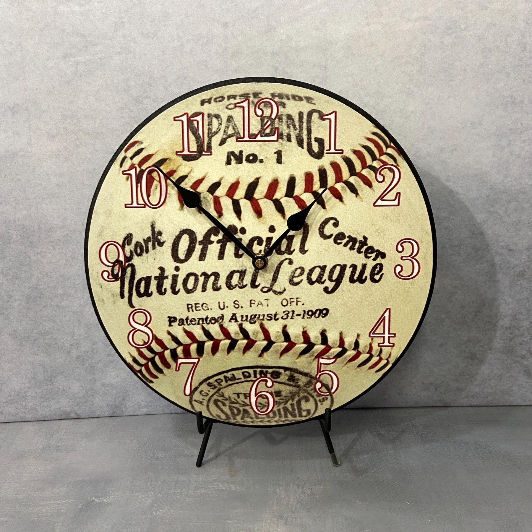 Baseball League Wall Clock - CustomBigClocks