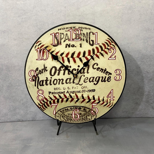 Baseball League Wall Clock - CustomBigClocks