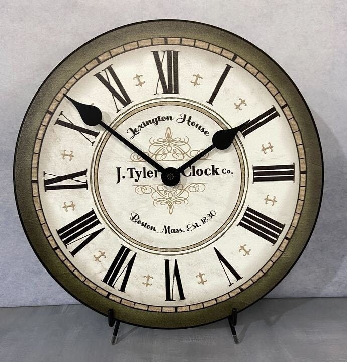 Vermont Olive Wall Clock - CustomBigClocks
